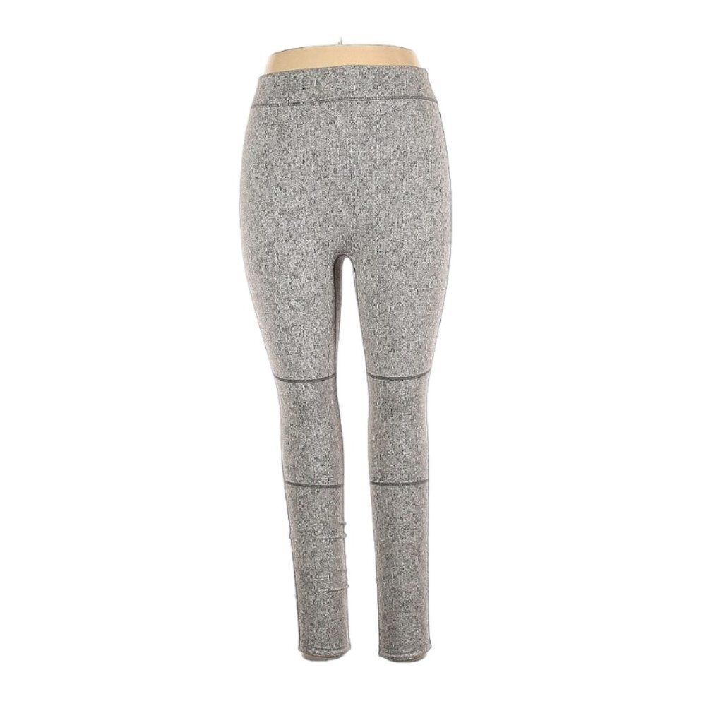 Gymshark Fleur Textured Leggings Charcoal Marl Nwt